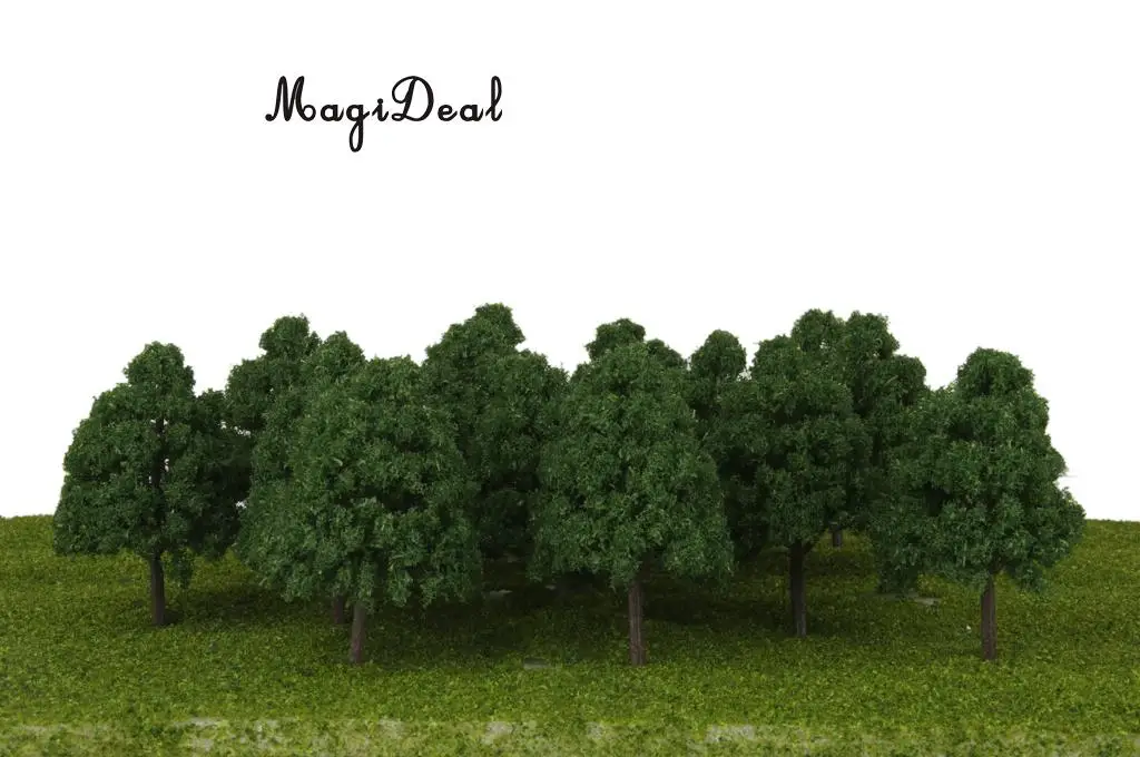 MagiDeal 25Pcs/Lot 1/150 Scale Dark Green Model Trees Train Layout Wargame Scenery Diorama for Garden Park Village Decor Acce
MagiDeal 25Pcs/Lot 1/150 Scale Dark Green Model Trees Train Layout Wargame Scenery Diorama for Garden Park Village Decor Acce