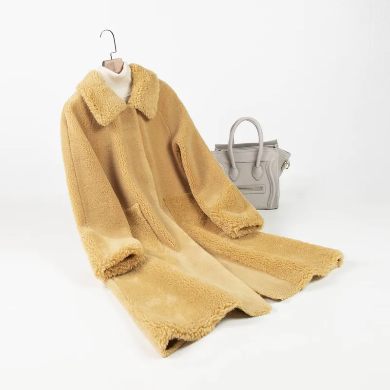 2019 Sheepskin long fur coat women's autumn and winter new thick warm fur coat particles cashmere coat women's jacket
2019 Sheepskin long fur coat women's autumn and winter new thick warm fur coat particles cashmere coat women's jacket