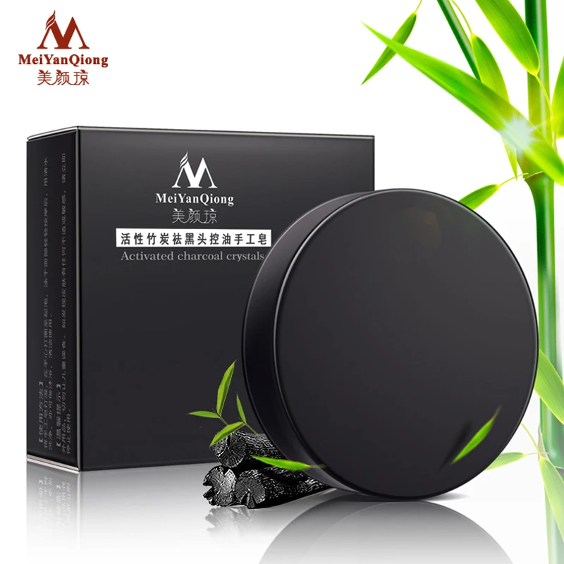 MeiYanQiong Facial Soap for all type of skin 100% Natural Bamboo Charcoal Oil-control Whitening Blackhead Remover Acne Treatment 
MeiYanQiong Facial Soap for all type of skin 100% Natural Bamboo Charcoal Oil-control Whitening Blackhead Remover Acne Treatment