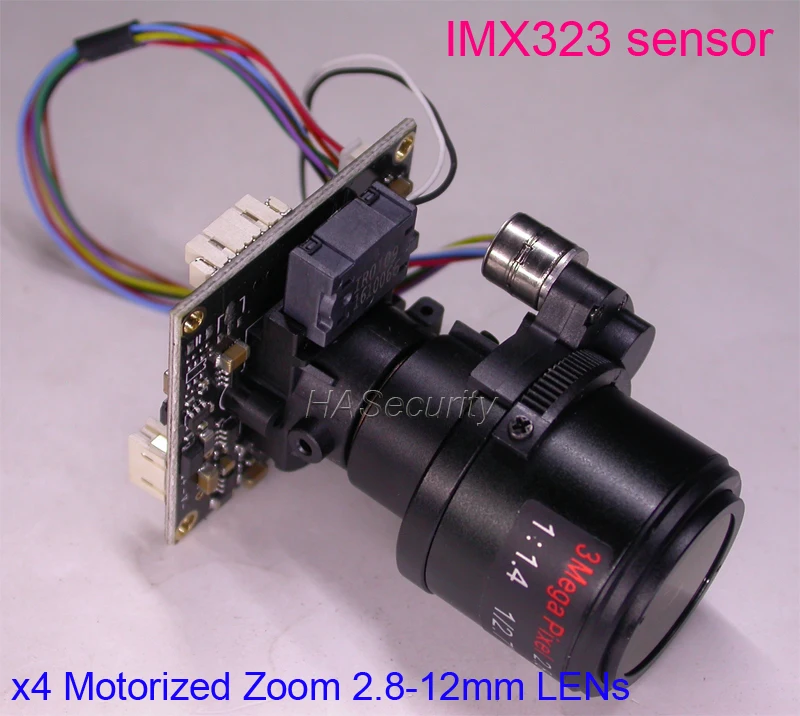 1080P AHD-H / CVBS Motorized 2.8-12mm Zoom & Auto Focal 3.0MP metal lens 1/2.9" Sony IMX323 NVP2440 CCTV camera module board
1080P AHD-H / CVBS Motorized 2.8-12mm Zoom & Auto Focal 3.0MP metal lens 1/2.9" Sony IMX323 NVP2440 CCTV camera module board