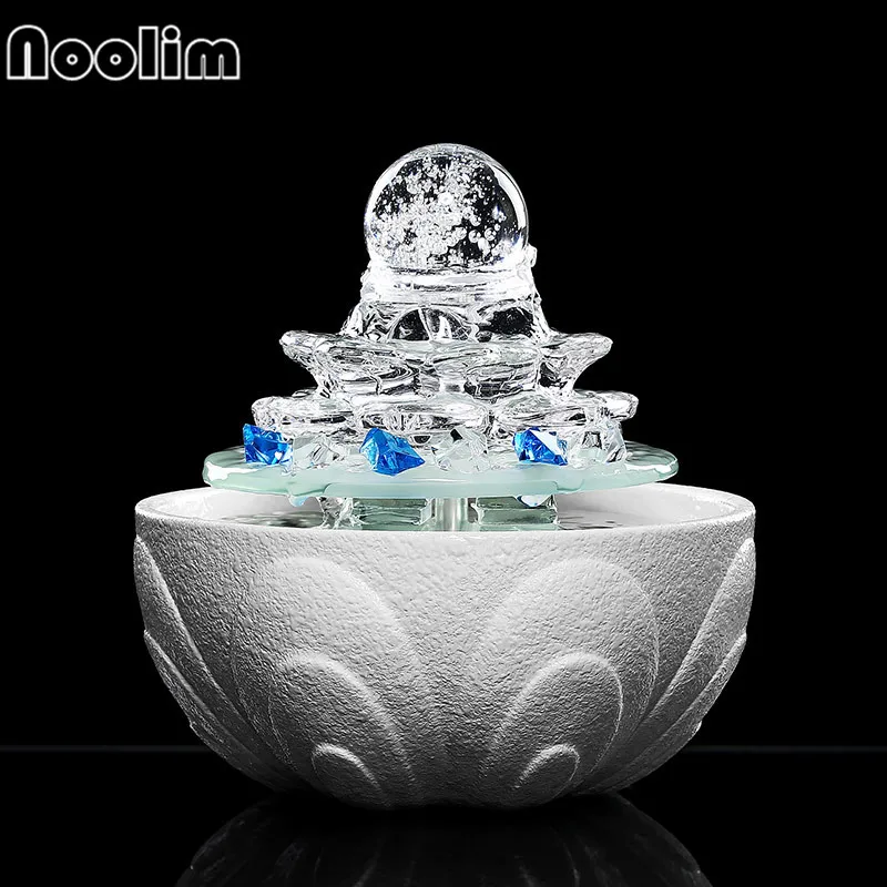 Modern Minimalist Living Room Water Fountain Feng Shui Figurines Office Home Desktop Ceramic And Glass Ornaments Gift
Modern Minimalist Living Room Water Fountain Feng Shui Figurines Office Home Desktop Ceramic And Glass Ornaments Gift