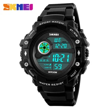 SKMEI Outdoor Casual Sport Watches Luxury Men's Military Watch Digital LED Electronic Waterproof Men Wristwatches
SKMEI Outdoor Casual Sport Watches Luxury Men's Military Watch Digital LED Electronic Waterproof Men Wristwatches