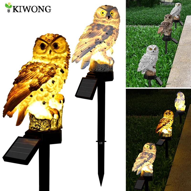 Solar Powered LED Lights Owl Stake Landscape Lighting Outdoor Waterproof Solar Lights Decoration Beautiful Night Lights
Solar Powered LED Lights Owl Stake Landscape Lighting Outdoor Waterproof Solar Lights Decoration Beautiful Night Lights