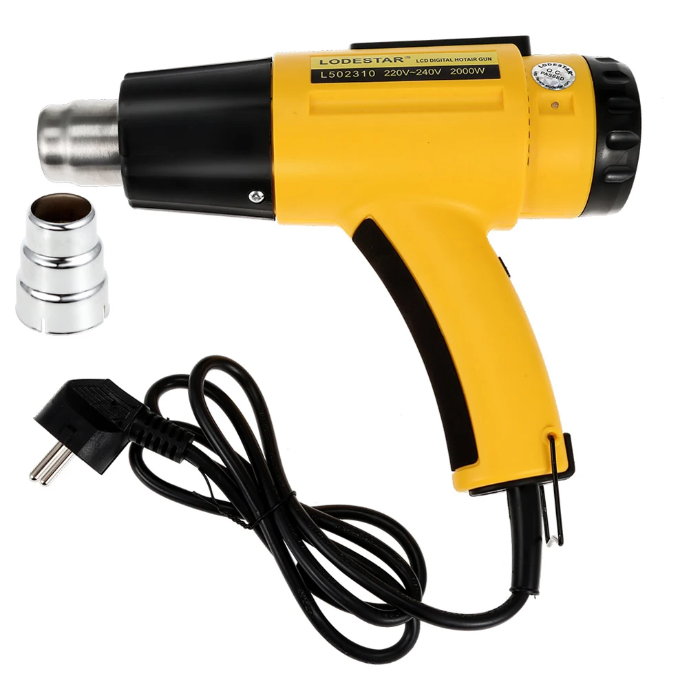 Electric LCD Hot Air Gun With Temperature Control Handheld Adjustable Temperature Digital Display
Electric LCD Hot Air Gun With Temperature Control Handheld Adjustable Temperature Digital Display