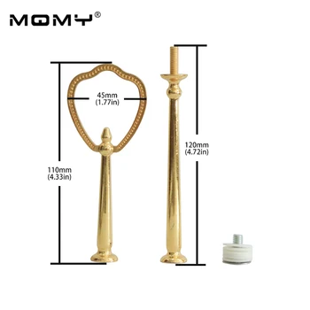3 Tier Plate Handle Fitting Hardware Rod Tool Cake Plate Stand Wedding Birthday Party Cupcake Stand
3 Tier Plate Handle Fitting Hardware Rod Tool Cake Plate Stand Wedding Birthday Party Cupcake Stand