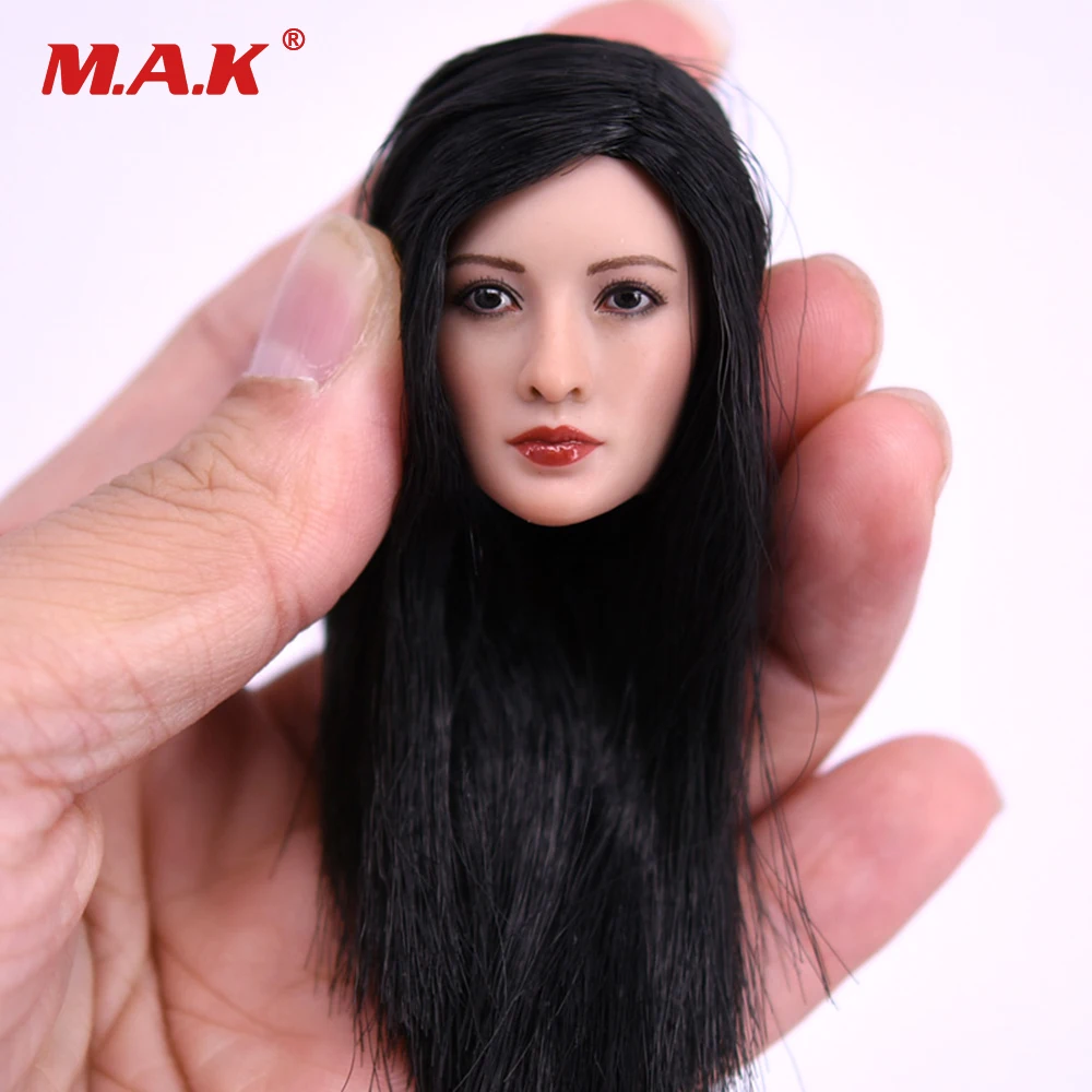 1/6 Scale Female Head Sculpt Demon Huntress Headplay Long Staight /Brown Curly Hair for 12 inches Phicen HT Verycool Body figure
1/6 Scale Female Head Sculpt Demon Huntress Headplay Long Staight /Brown Curly Hair for 12 inches Phicen HT Verycool Body figure