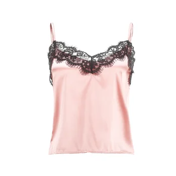Lace Pajamas Spaghetti Strap Camisole Shorts Satin Pyjamas Women Sleepwear V-Neck Loungewear Sexy Nightwear
Lace Pajamas Spaghetti Strap Camisole Shorts Satin Pyjamas Women Sleepwear V-Neck Loungewear Sexy Nightwear