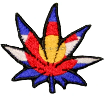 Colorado State Flag Pot Leaf Face US Flag Weed retro boho hippie applique iron-on patch Biker Vest Badge Wholesale Free Shipping
Colorado State Flag Pot Leaf Face US Flag Weed retro boho hippie applique iron-on patch Biker Vest Badge Wholesale Free Shipping