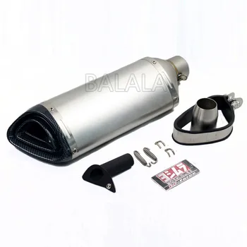 51MM Inlet Universal Motorcycle Exhaust Muffler Stainless Steel Pipe With DB Killer For Akrapovic Kawasaki Yoshimura Honda R1 R6
51MM Inlet Universal Motorcycle Exhaust Muffler Stainless Steel Pipe With DB Killer For Akrapovic Kawasaki Yoshimura Honda R1 R6