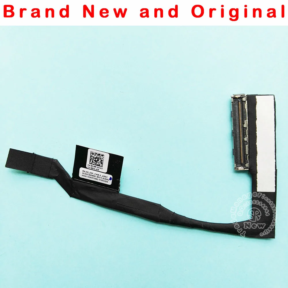NEW ORIGINAL BAJ00 EDP CABLE FOR Dell Latitude 5285 Tablet FHD 12.3" LCD CABLE DPN 06100F 6100F DC02C00EB00
NEW ORIGINAL BAJ00 EDP CABLE FOR Dell Latitude 5285 Tablet FHD 12.3" LCD CABLE DPN 06100F 6100F DC02C00EB00