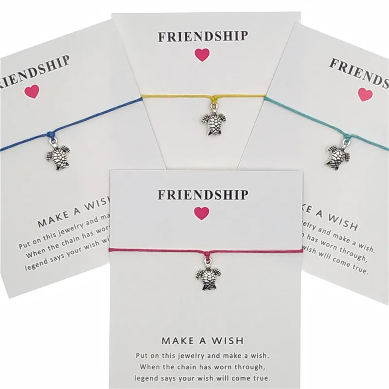 Lucky Sea Turtle Tortoise Charm Bracelet Wristband Red String Wish Bracelets for Women Children Gift Pulseras Jewelry
Lucky Sea Turtle Tortoise Charm Bracelet Wristband Red String Wish Bracelets for Women Children Gift Pulseras Jewelry