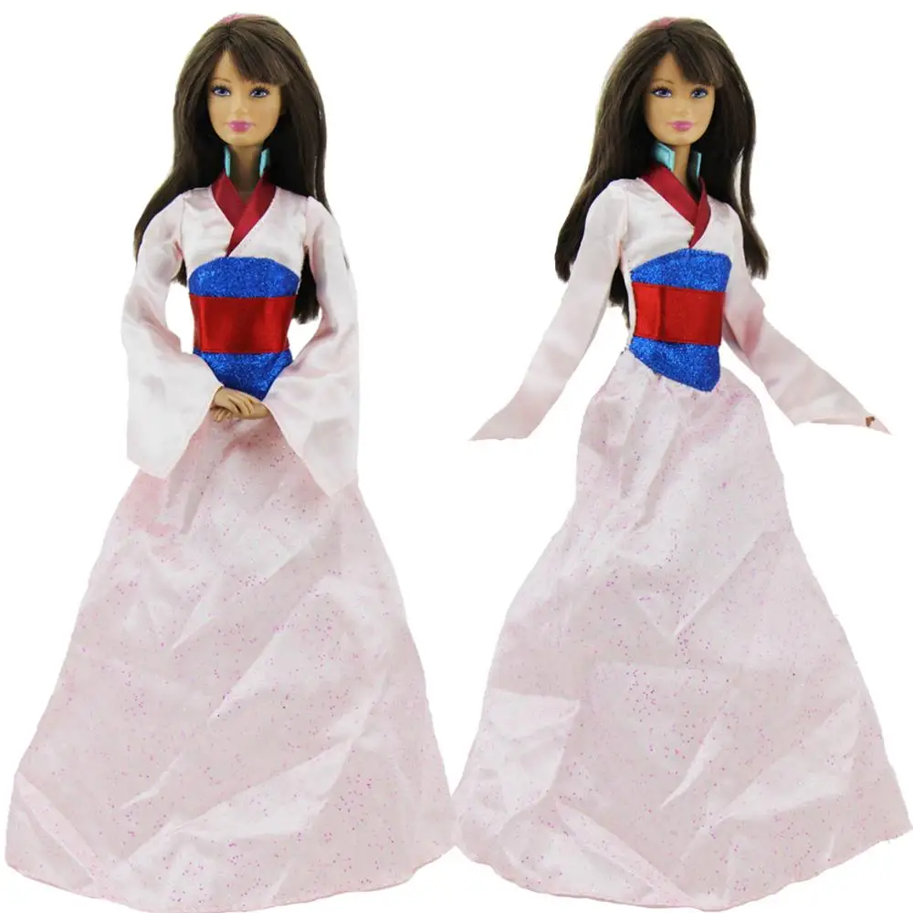 1 Set Fairy Tale Classical Long Gown Copy Mulan Dress National Tradition Clothes For Barbie Doll Dollhouse Accessories Toy
1 Set Fairy Tale Classical Long Gown Copy Mulan Dress National Tradition Clothes For Barbie Doll Dollhouse Accessories Toy