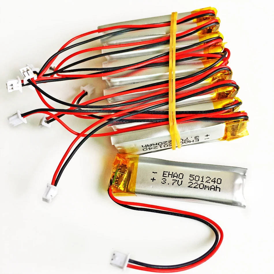 DF-ES 4pcs 3.7V 2300mAh 14500 AA Bater/ía Recargable de Iones de Litio NiMH y NiCd Bater/ía Recargable para Aviones RC RC Cars Purple