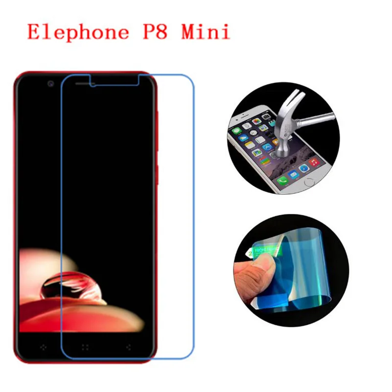 

HOT For Elephone P8 Mini Screen Protector Premium Tempered Glass Soft Nano Explosion proof Clear Film Guard For Elephone P8 Mini