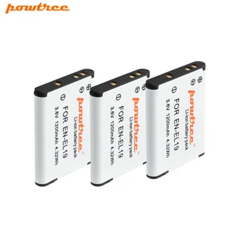 3PCS 3.6V 1200mAh AKKU EN-EL19 EN EL19 ENEL19 Battery For Nikon S2500 S2600 S2700 S3100 S3200 S3300 S3500 S4100 S4150 S6500 L15
3PCS 3.6V 1200mAh AKKU EN-EL19 EN EL19 ENEL19 Battery For Nikon S2500 S2600 S2700 S3100 S3200 S3300 S3500 S4100 S4150 S6500 L15