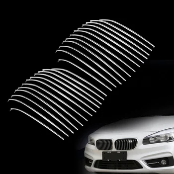 beler 24Pcs Chrome Plated Front Bumper Kidney Hood Grill Grille Cover Trim for 12 Bar BMW 218i 220i 2015 2016
beler 24Pcs Chrome Plated Front Bumper Kidney Hood Grill Grille Cover Trim for 12 Bar BMW 218i 220i 2015 2016