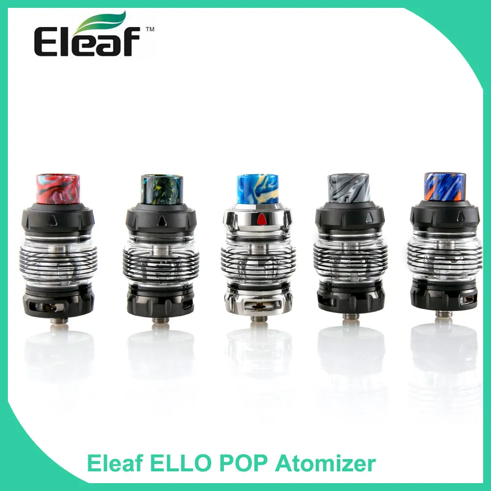 Original Eleaf ELLO POP Atomizer 6.5ml/2ml Capacity tank HW-M2/HW-N2 coil for iStick Mix Mod vs Zeus X e-cig
Original Eleaf ELLO POP Atomizer 6.5ml/2ml Capacity tank HW-M2/HW-N2 coil for iStick Mix Mod vs Zeus X e-cig