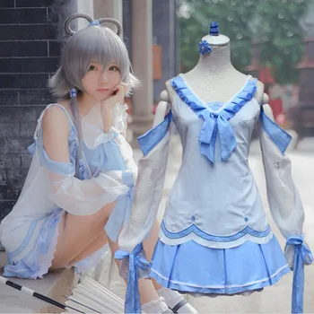Japanese Anime Vocaloid Luotianyi Cosplay Halloween Costumes Lolita Dress Celebrity Dresses Christmas Gifts
Japanese Anime Vocaloid Luotianyi Cosplay Halloween Costumes Lolita Dress Celebrity Dresses Christmas Gifts