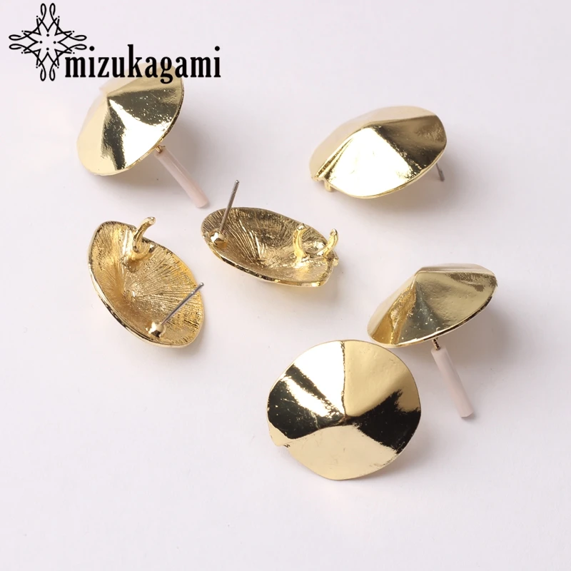 Zinc Alloy Gold Plated 3D Round Earrings Base Connectors Linker 6pcs/lot For Fashion Drop Earrings Jewelry Making Accessories
Zinc Alloy Gold Plated 3D Round Earrings Base Connectors Linker 6pcs/lot For Fashion Drop Earrings Jewelry Making Accessories