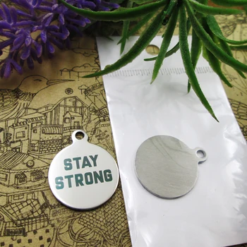 20pcs--"Stay Strong"stainless steel charms 5 styles for choosing DIY Charms for necklace bracelets
20pcs--"Stay Strong"stainless steel charms 5 styles for choosing DIY Charms for necklace bracelets