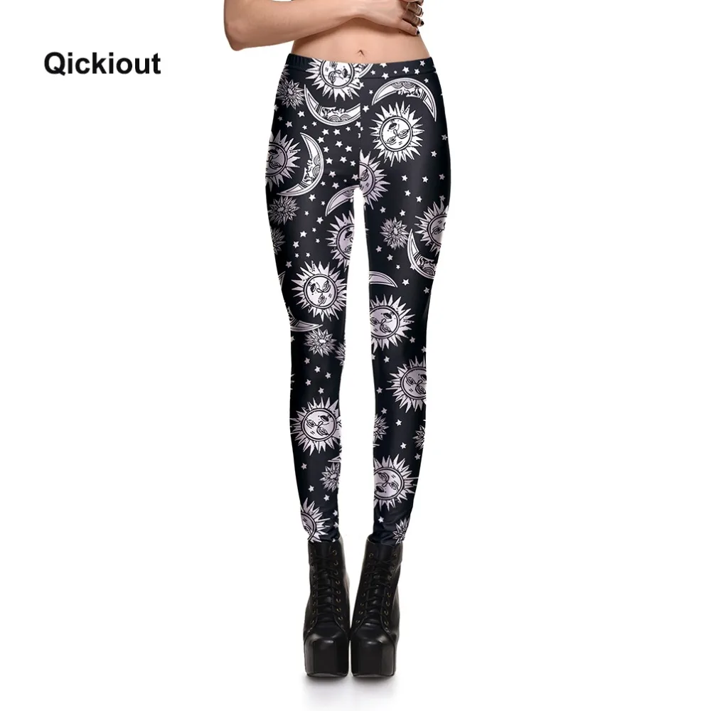 Qickitout wholesale leggings black and white sun moon prints suitable for European women's leggings pants hot stretch pants
Qickitout wholesale leggings black and white sun moon prints suitable for European women's leggings pants hot stretch pants