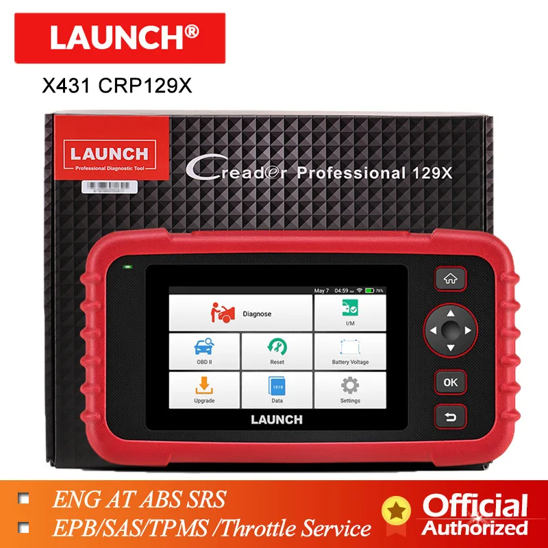 Car OBD2 Diagnostic Tool Auto OBDII Scanner Trans EPB//Oil//SAS// ETS//TPMS//Throttle