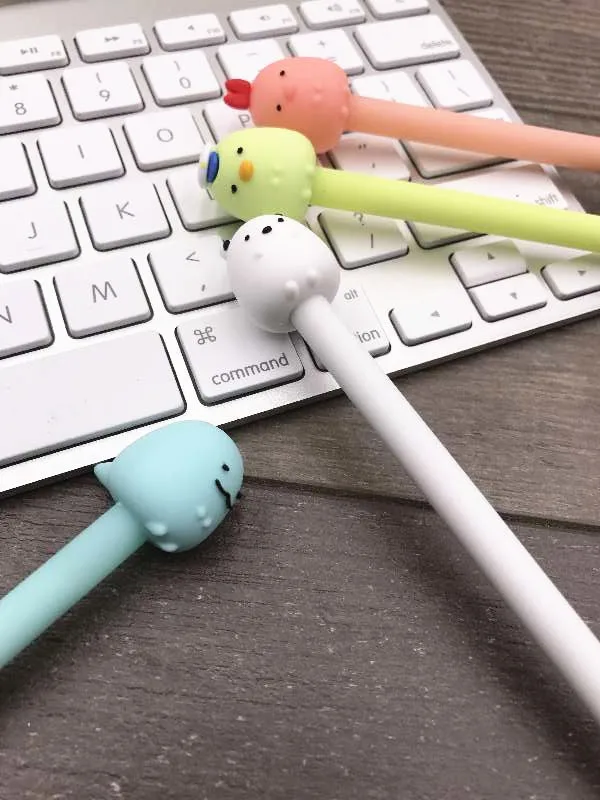2 pcs Gel Pens Cartoon Corner Creatures Black Colored kawaii Gel-ink Pens For Writing Cute Stationery Office School Supplies
2 pcs Gel Pens Cartoon Corner Creatures Black Colored kawaii Gel-ink Pens For Writing Cute Stationery Office School Supplies