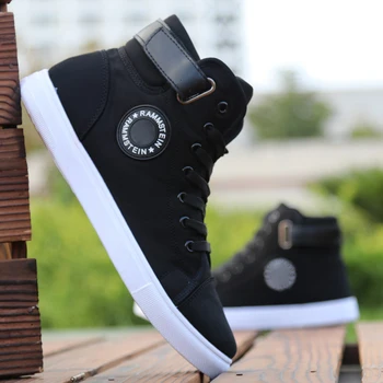 New Fashion Men Skateboarding Shoes High Top Sneakers Breathable Sports Shoes White Shoes Street Shoes Chaussure Homme
New Fashion Men Skateboarding Shoes High Top Sneakers Breathable Sports Shoes White Shoes Street Shoes Chaussure Homme