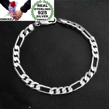 OMHXZJ Wholesale Personality Fashion OL Man Party Wedding Gift Silver Flat Chain Thick 925 Sterling Silver Bracelet BR119
OMHXZJ Wholesale Personality Fashion OL Man Party Wedding Gift Silver Flat Chain Thick 925 Sterling Silver Bracelet BR119