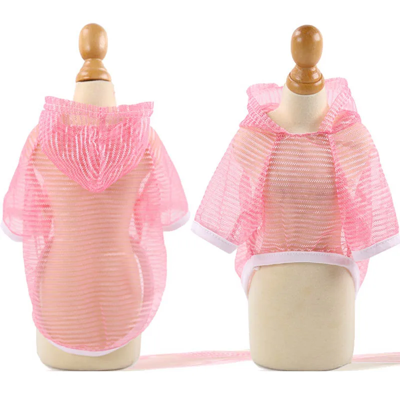 Summer Pets Dog Clothes Breathable Cool Mesh Small/Medium Dogs T Shirt Vest Chihuahua/Yorkshire/Bulldog/Pug/Corgi Shirt Pet Hood
Summer Pets Dog Clothes Breathable Cool Mesh Small/Medium Dogs T Shirt Vest Chihuahua/Yorkshire/Bulldog/Pug/Corgi Shirt Pet Hood