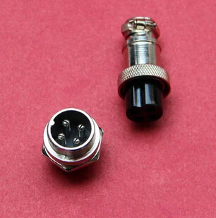 10set---GX16-4 4Pin Wire Panel Connector Male & Female Diameter 16mm Circular Plug Socket
10set---GX16-4 4Pin Wire Panel Connector Male & Female Diameter 16mm Circular Plug Socket