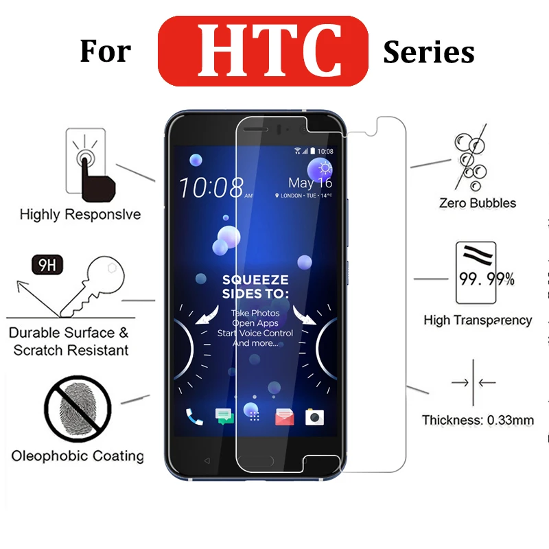 For HTC U11 Screen Protector For HTC U Ultra Glass Protective On Desire 620 526 628 11 Play Glas Uplay Protection Tempered Film
For HTC U11 Screen Protector For HTC U Ultra Glass Protective On Desire 620 526 628 11 Play Glas Uplay Protection Tempered Film