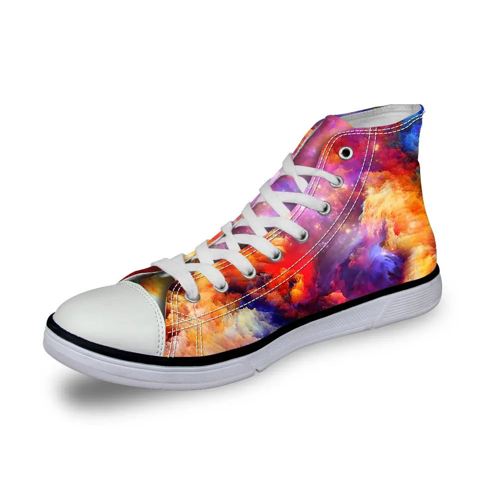 WHEREISART Multi Shiny Glitter Unisex High Top Women Men's Galaxy Shoes Canvas Fashion Sneakers Lace Up
WHEREISART Multi Shiny Glitter Unisex High Top Women Men's Galaxy Shoes Canvas Fashion Sneakers Lace Up