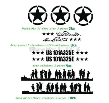 Car Sticker for Jeep Wrangler, Car Styling, Band of Brother for Jeep Cherokee, 3D Reflective Car Stickers, free shipping
Car Sticker for Jeep Wrangler, Car Styling, Band of Brother for Jeep Cherokee, 3D Reflective Car Stickers, free shipping