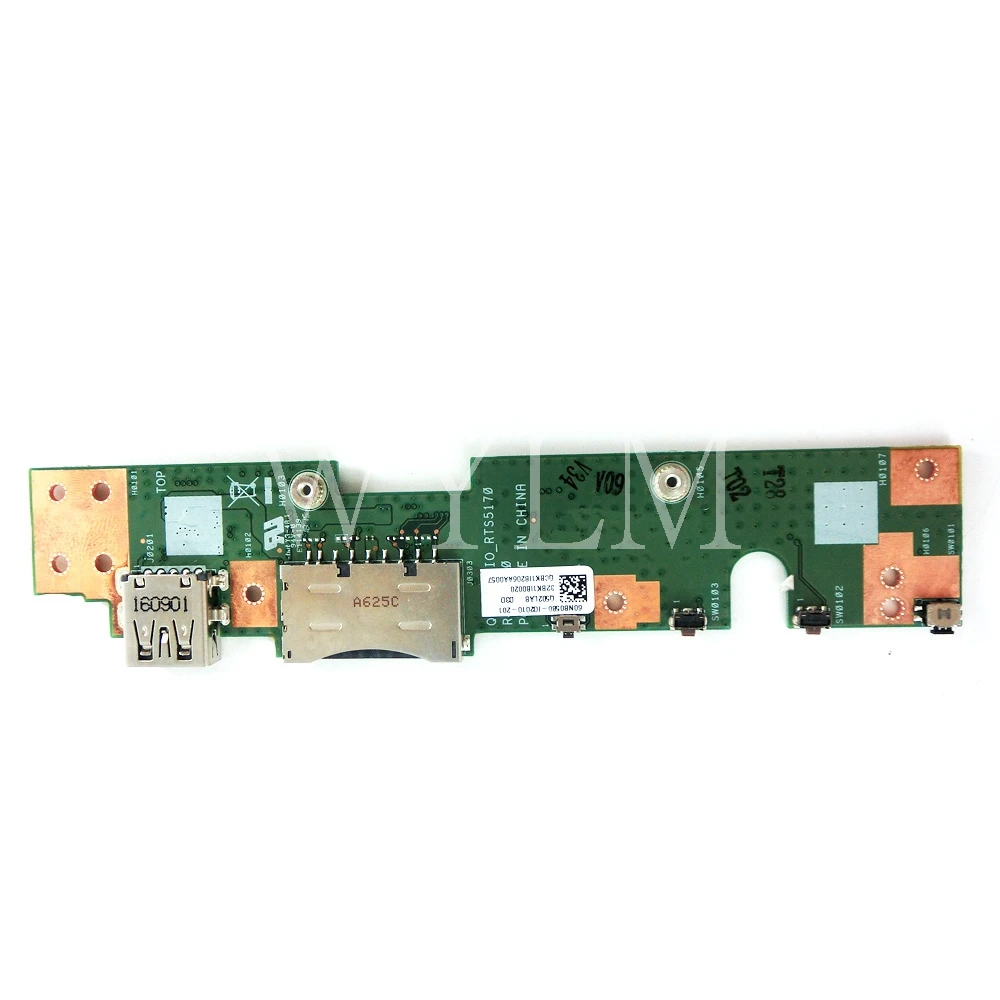 Q502LA _IO RTS5170 BOARD REV2.0 for ASUS Q502 Q502L Q502LA Q502LAB Power Button USB Card Reader Board 60NB0580-IO2010
Q502LA _IO RTS5170 BOARD REV2.0 for ASUS Q502 Q502L Q502LA Q502LAB Power Button USB Card Reader Board 60NB0580-IO2010