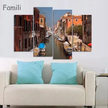 4 Pieces Mordern Decorative Home Decor Wall Picture Canvas Painting Venice Sunset Landscape Photo Modular picture (Unframed)
4 Pieces Mordern Decorative Home Decor Wall Picture Canvas Painting Venice Sunset Landscape Photo Modular picture (Unframed)