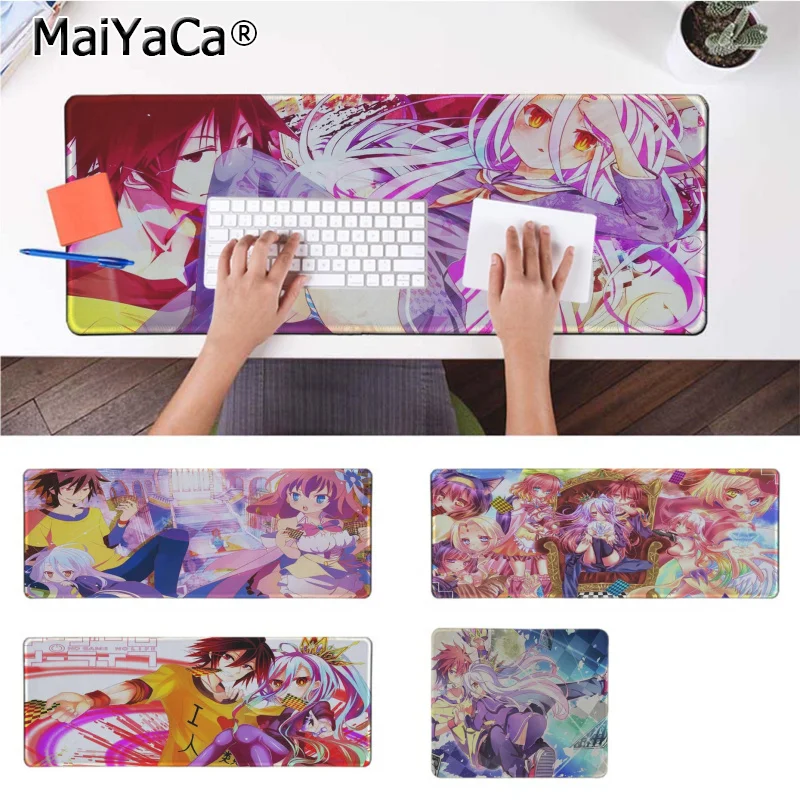 MaiYaCa Non Slip PC NO Game No Life anime Laptop Computer Mousepad Free Shipping Large Mouse Pad Keyboards Mat
MaiYaCa Non Slip PC NO Game No Life anime Laptop Computer Mousepad Free Shipping Large Mouse Pad Keyboards Mat