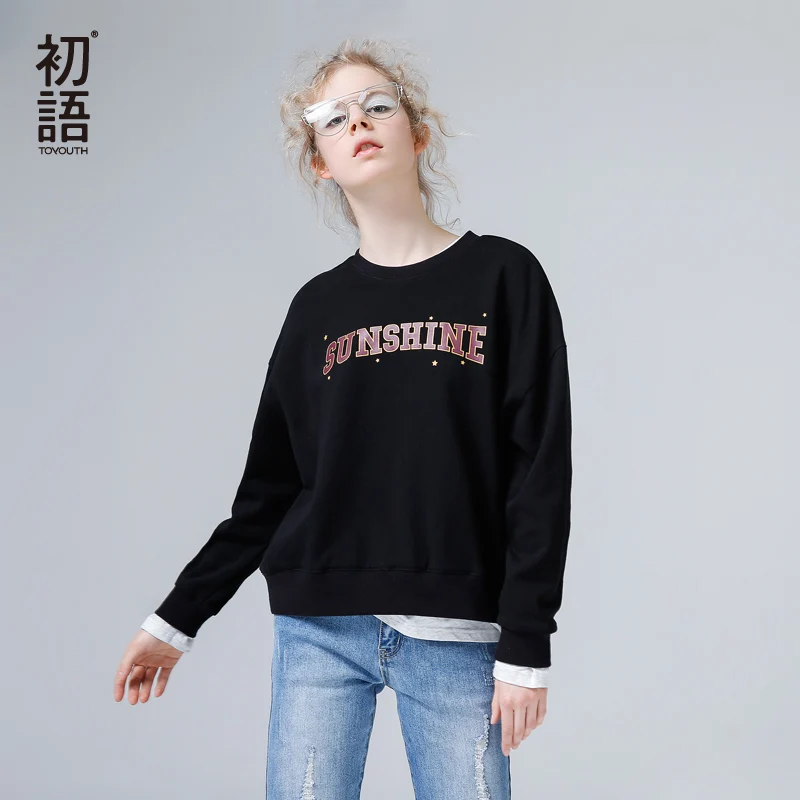 Toyouth Kpop Hoodies Women Sweatshirt 2019 Casual Long Sleeve Cotton Hoodies Letter Printed Tracksuit Sueter Feminino
Toyouth Kpop Hoodies Women Sweatshirt 2019 Casual Long Sleeve Cotton Hoodies Letter Printed Tracksuit Sueter Feminino