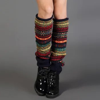 Women Bohemis Crochet Knitted Long Leg Warmers Spring Patchwork Knee High Warm Boot Socks P3 D3
Women Bohemis Crochet Knitted Long Leg Warmers Spring Patchwork Knee High Warm Boot Socks P3 D3