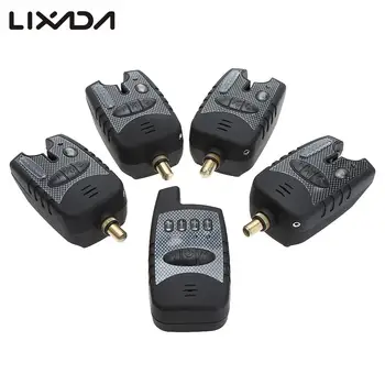 Lixada Wireless Fishing Alarm Set 4 Fishing Bite Alarms + 1 Receiver LED Carp Fishing Digital Bite Alarm Set Fishing Tackle Box
Lixada Wireless Fishing Alarm Set 4 Fishing Bite Alarms + 1 Receiver LED Carp Fishing Digital Bite Alarm Set Fishing Tackle Box