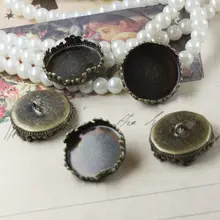 20pcs Antique Bronze Cufflinks W/Inner 15mm Crown Cameo Cabochon Setting Disc Tray Cuff links Blank for Jewelry Making
20pcs Antique Bronze Cufflinks W/Inner 15mm Crown Cameo Cabochon Setting Disc Tray Cuff links Blank for Jewelry Making