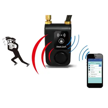 Smart Waterproof Bluetooth Lock Chain Anti Theft Alarm Keyless Phone APP Control
Smart Waterproof Bluetooth Lock Chain Anti Theft Alarm Keyless Phone APP Control