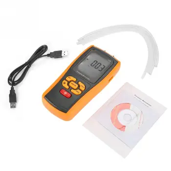 GM510 Pressure Manometer Portable Digital LCD Display Pressure Manometer 10kPa Pressure Gauge 11 units Testing
GM510 Pressure Manometer Portable Digital LCD Display Pressure Manometer 10kPa Pressure Gauge 11 units Testing