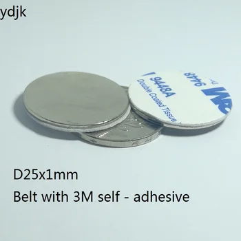 50PCS/LOT neodymium magnet 25*1 mm Belt with 3M self - adhesive disc D25*1 mm N35 magnet NdFeB magnets Dia 25mm x 1mm
50PCS/LOT neodymium magnet 25*1 mm Belt with 3M self - adhesive disc D25*1 mm N35 magnet NdFeB magnets Dia 25mm x 1mm