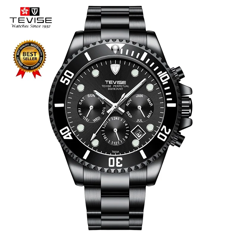 TEVISE Luminous Men Brand Watch Fashion Luxury Wristwatch Waterproof Semi-automatic Mechanical Watch Sport Casual Watches t823a
TEVISE Luminous Men Brand Watch Fashion Luxury Wristwatch Waterproof Semi-automatic Mechanical Watch Sport Casual Watches t823a