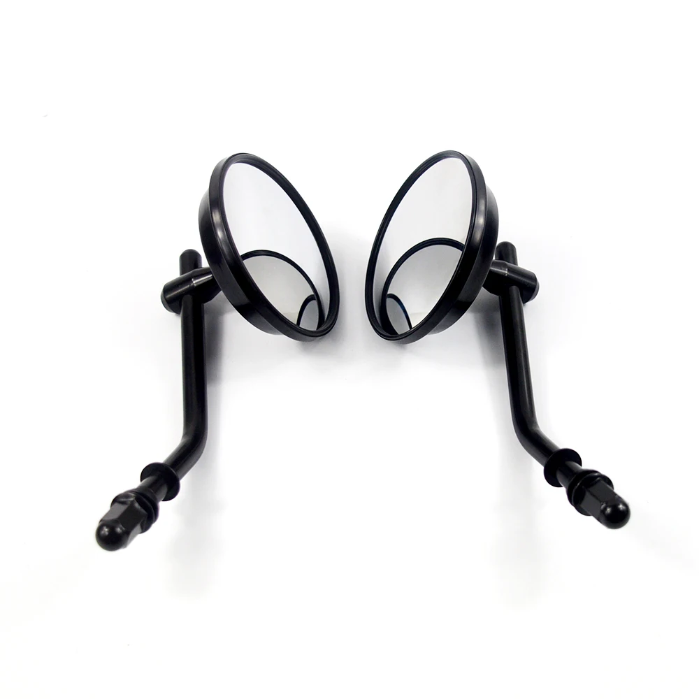1Pair Motorbike Rearview Side Mirrors Retro Round Mirror 3inch Motorcycle Mirrors Black Chrome For Harley Aluminum
1Pair Motorbike Rearview Side Mirrors Retro Round Mirror 3inch Motorcycle Mirrors Black Chrome For Harley Aluminum