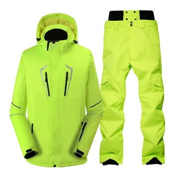 Outdoor quality men's ski jacket winter windproof waterproof ski suit set super warm ski jacket + snow-proof bib pants
Outdoor quality men's ski jacket winter windproof waterproof ski suit set super warm ski jacket + snow-proof bib pants