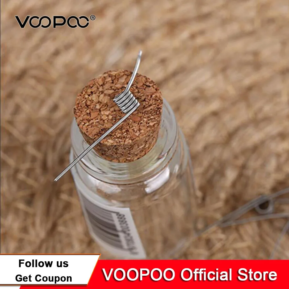 10pcs/Bottle Superfine MTL Fused Clapton Prebuilt Coil Premade Coil for Electronic Cigarette RDA RTA RBA RDTA Atomizer Heating
10pcs/Bottle Superfine MTL Fused Clapton Prebuilt Coil Premade Coil for Electronic Cigarette RDA RTA RBA RDTA Atomizer Heating