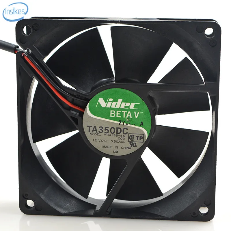 TA350DC M33503-57G2 двойной шариковый подшипник вентилятора охлаждения DC 12 V 0.5A 6 W 4300 об/мин 9025 9 см 90*90*25 мм 2 провода
TA350DC M33503-57G2 двойной шариковый подшипник вентилятора охлаждения DC 12 V 0.5A 6 W 4300 об/мин 9025 9 см 90*90*25 мм 2 провода