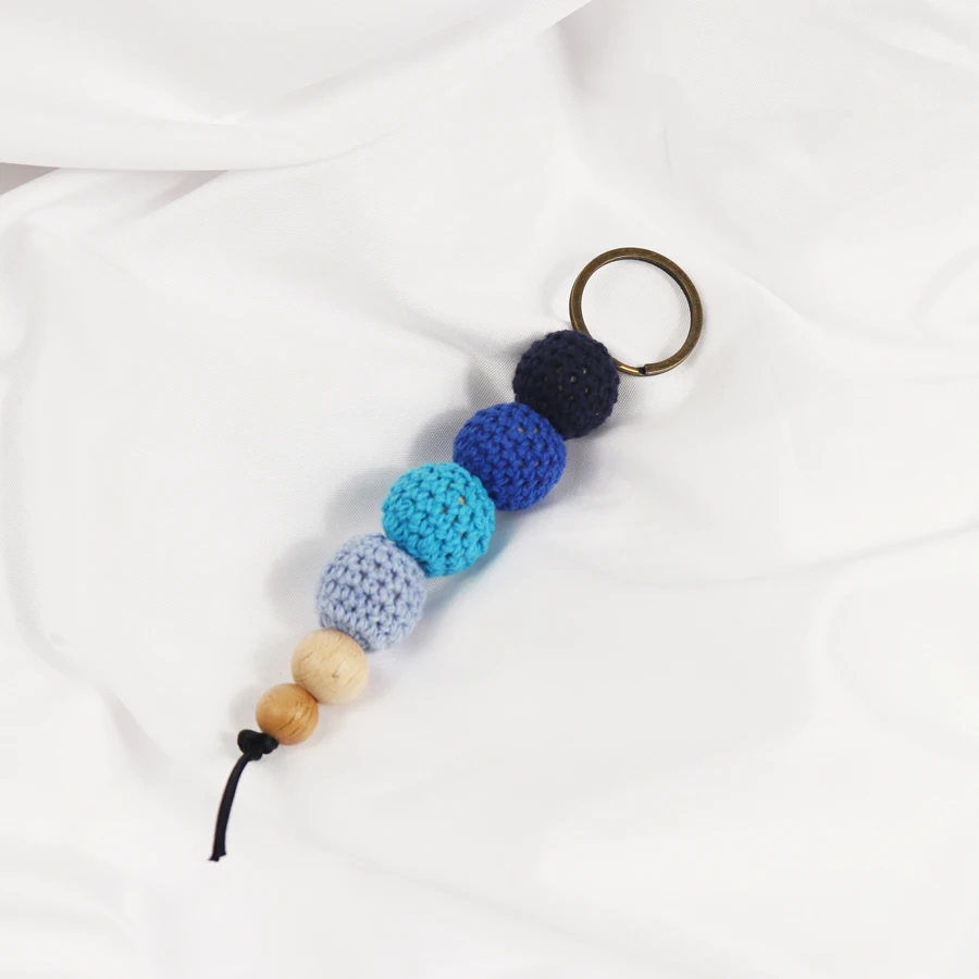 Handmade Wooden beads Keychain Colorful Sensory Crochet beads key chain key ring cute keychain
Handmade Wooden beads Keychain Colorful Sensory Crochet beads key chain key ring cute keychain